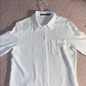 White blouse ( Kendall Jenner style )